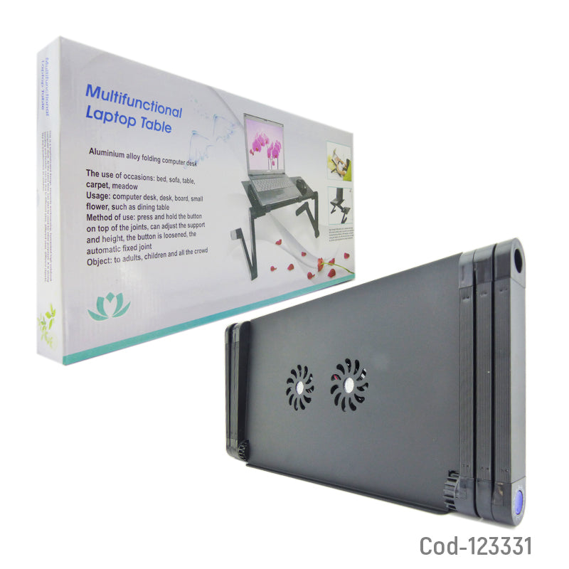 Mesa para lapto con ventilacion