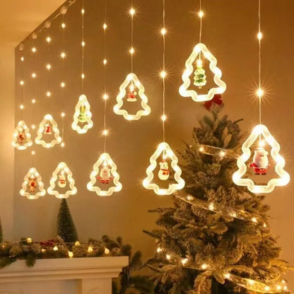 arbol de luces led