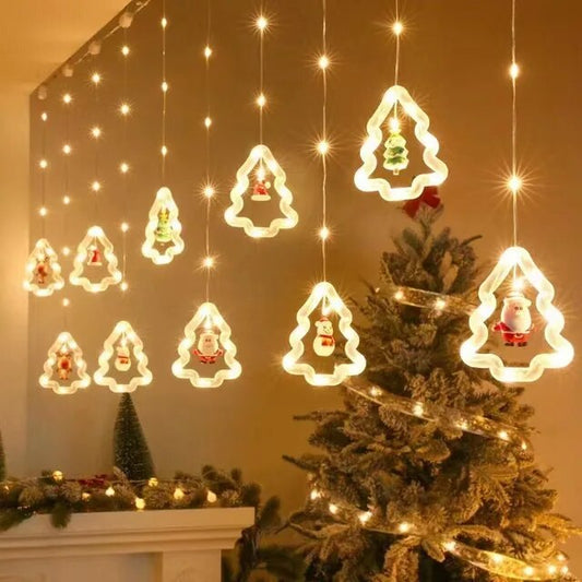 arbol de luces led