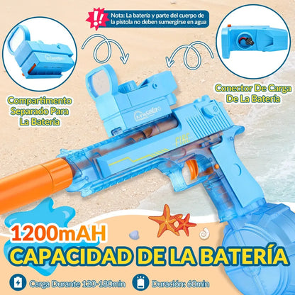 Pistola De Agua Eléctrica Para Niños