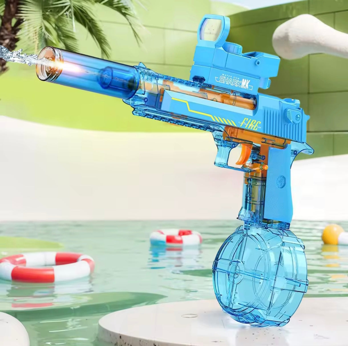 Pistola De Agua Eléctrica Para Niños