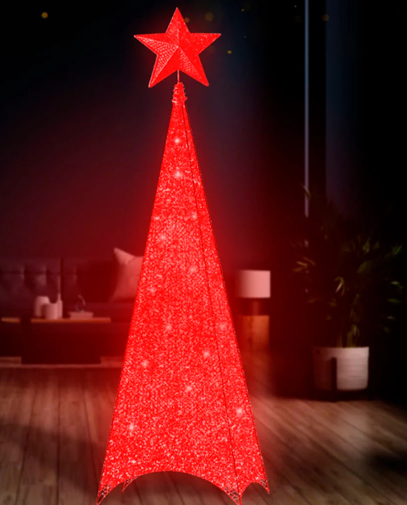 Árbol Pirámide de Navidad con 2.1 metros